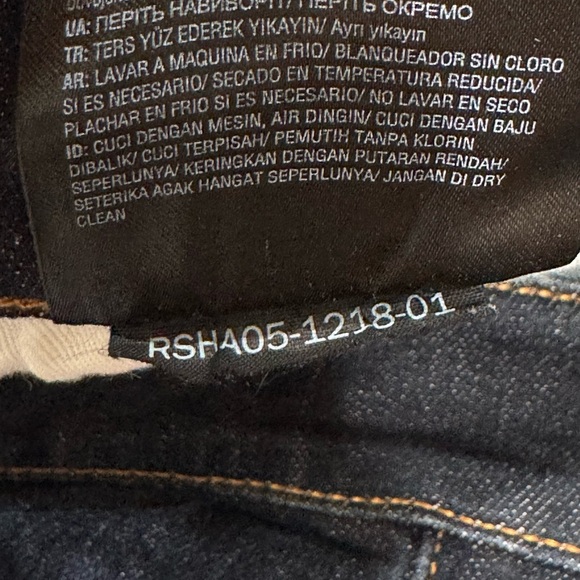 Volcom Vorta Slim Straight Jeans Sz 32 - Picture 8 of 9